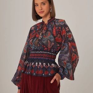 NWT Farm Rio Blouse